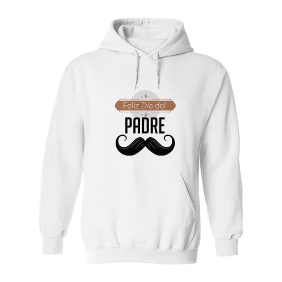 Happy Father's Day In Spanish Hoodie Men -SPIdeals Designs, Male Small
