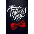 thumbnail image 1 of Happy Father''s Day Red spotted Bow Tie Decoration House Flag Outdoor Yard Flag 28" x 40", 1 of 6