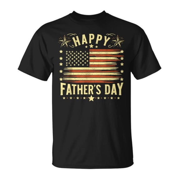 Happy Father’s Day T-Shirt for Men and Women – Classic Father’s Day Celebration Graphic Tee, Proud Dad Appreciation Shirt, Unisex Father’s Day Gift Apparel, Comfortable Everyday Dad Outfit