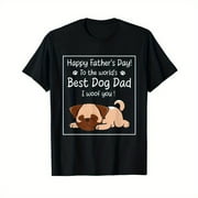 Happy Father's Day To The World's Best Dog Dad I Woof You T-Shirt