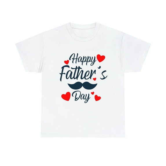 Happy Father's day with a mustache T-Shirt