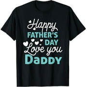 Happy Fathers Day Daddy Shirt 2024 for Dad Kids T-Shirt