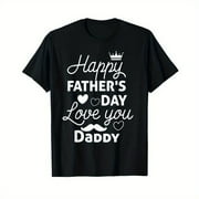 Happy Fathers Day Daddy Shirt 2025 for Dad Kids T-Shirt