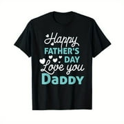 Happy Fathers Day Daddy Shirt 2025 for Dad Kids T-Shirt