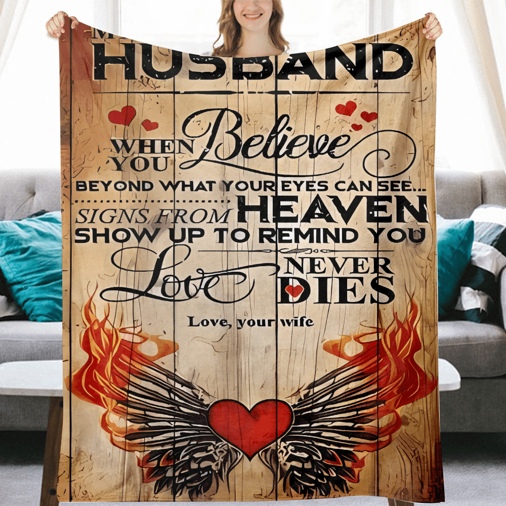 Fathers day fleece blanket hotsell