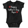 thumbnail image 1 of Happy Fathers Day Papa Grandfather Pop Bodysuit Jumper Girls Infant Baby Brisco Brands 12M, 1 of 6