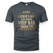 Happy Fathers Day To My Amazing Step Dad Humor Bonus Dad