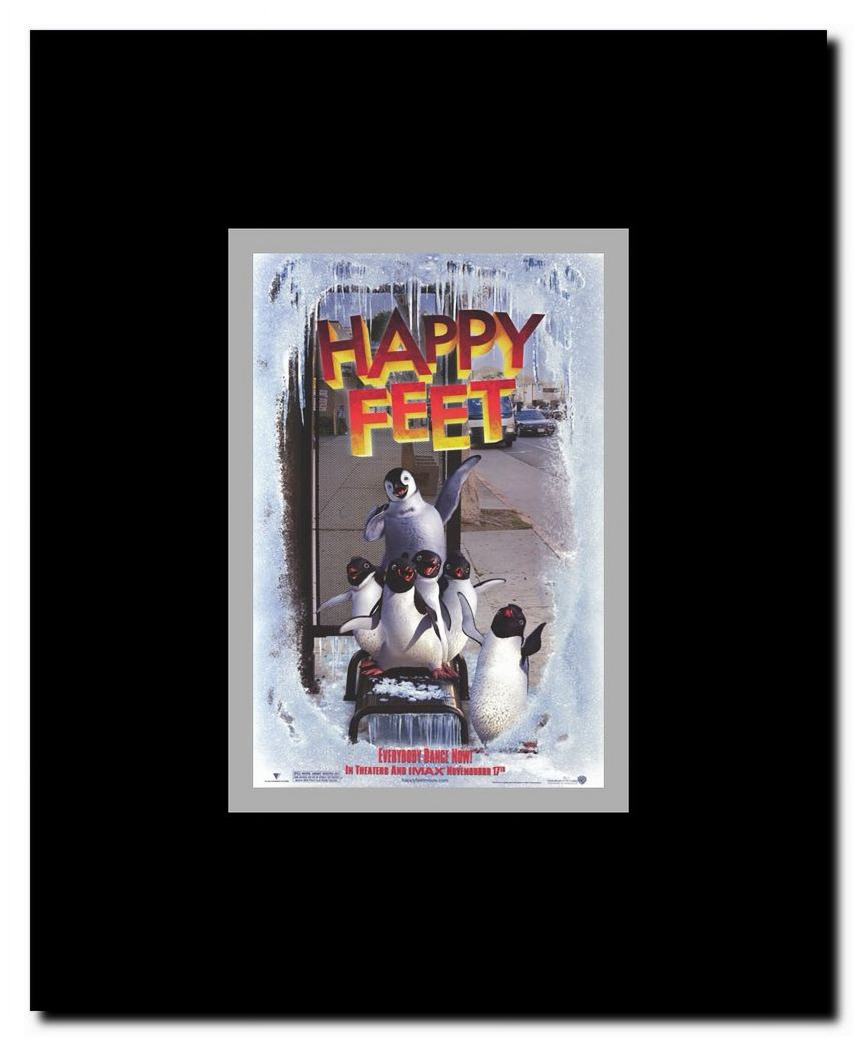 Happy Feet Framed Movie Poster