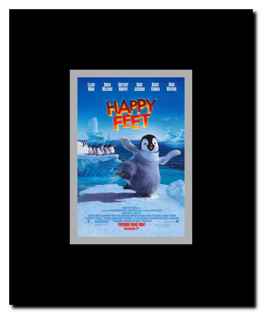 Happy Feet Framed Movie Poster