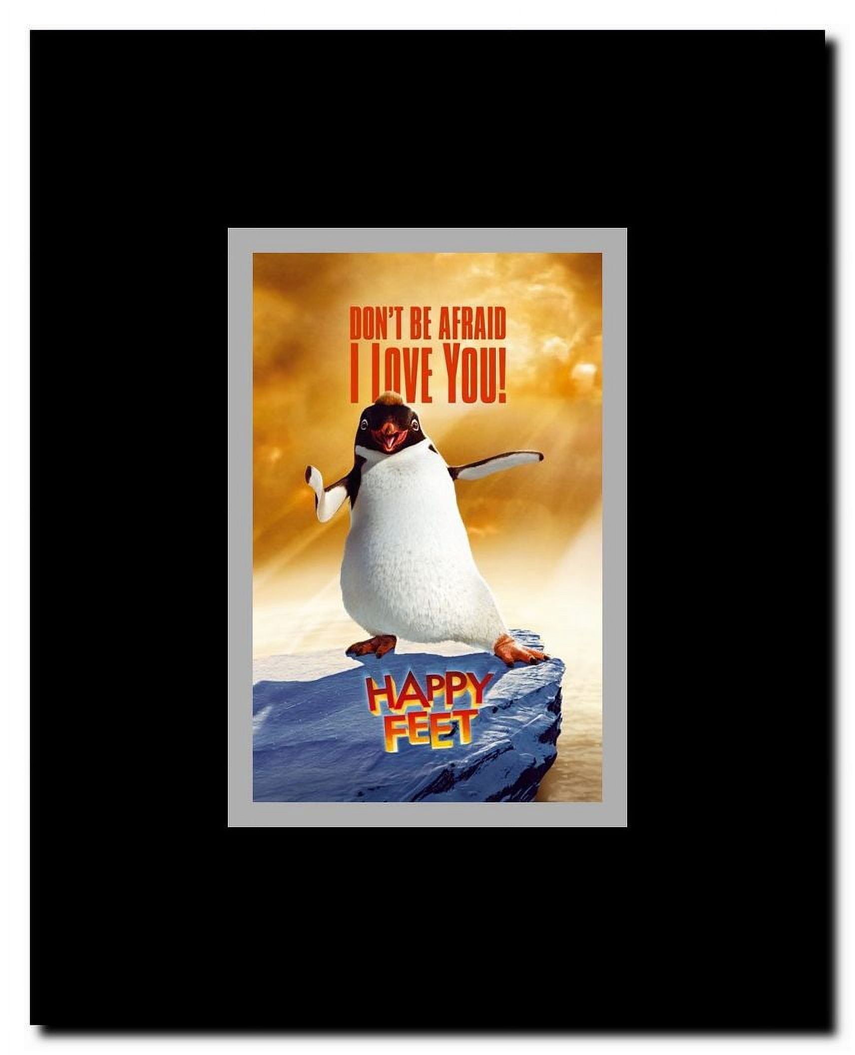 Happy Feet Framed Movie Poster