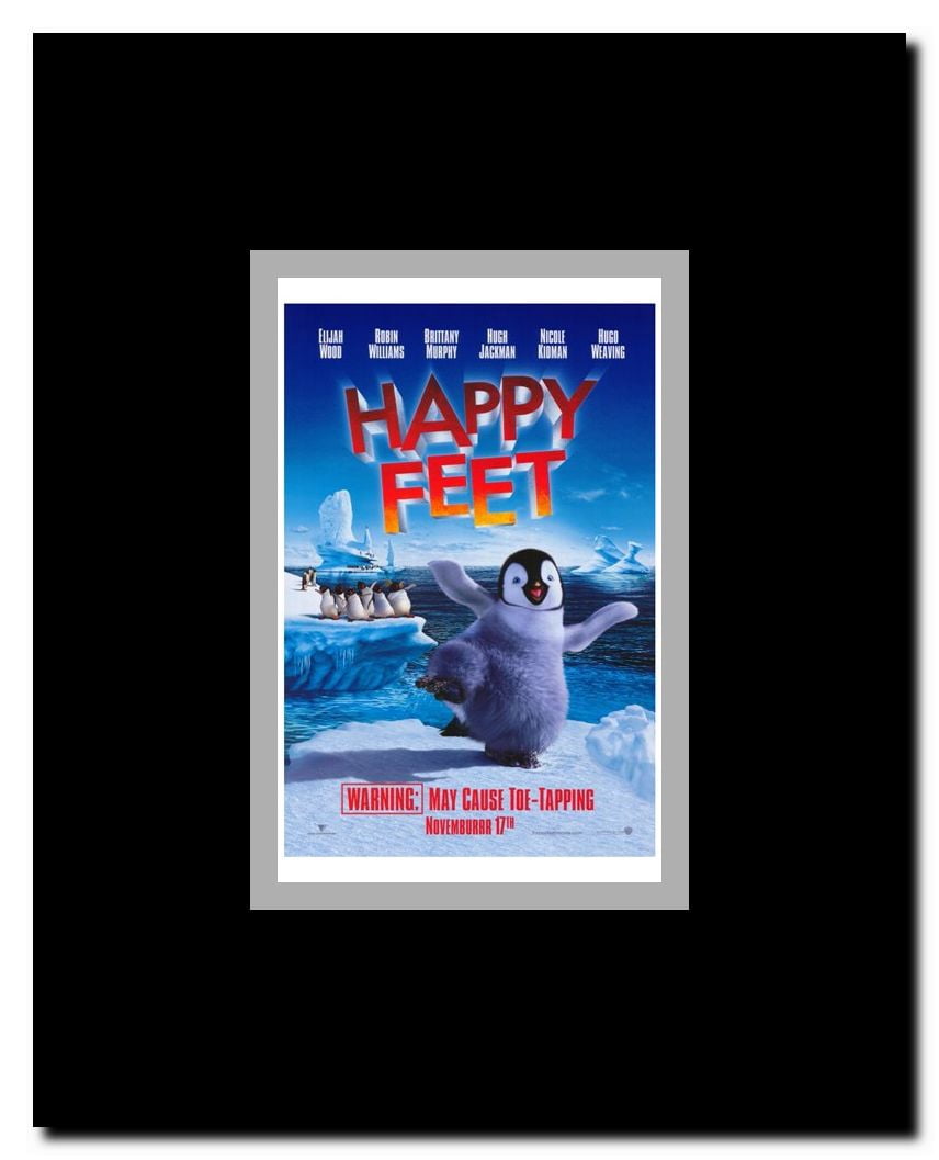 Happy Feet Framed Movie Poster