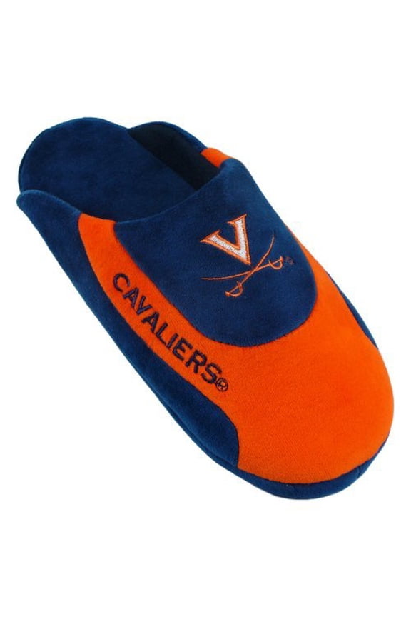 Happy Feet Mens and Womens Virginia Cavaliers - NCAA Low Pro Slippers - Small