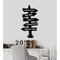 thumbnail image 1 of Happy Feet Penguin Zoo Map Pathway Signage Cartoon Wall Sticker Art Decal for Girls Boys Room Bedroom Nursery Kindergarten House Fun Home Decors Stickers Wall Art Vinyl Decoration Size (20x14 inch), 1 of 3