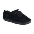 thumbnail image 1 of Happy Feet Sneaker All Around Slippers - All Black - Medium, 1 of 4