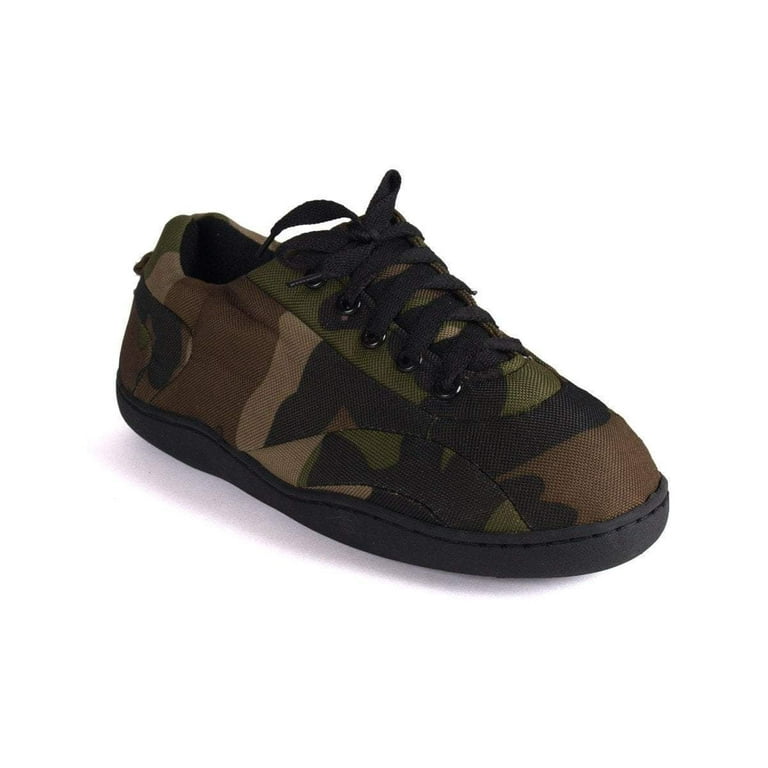 Happy Feet Sneaker All Around Slippers Camouflage Small