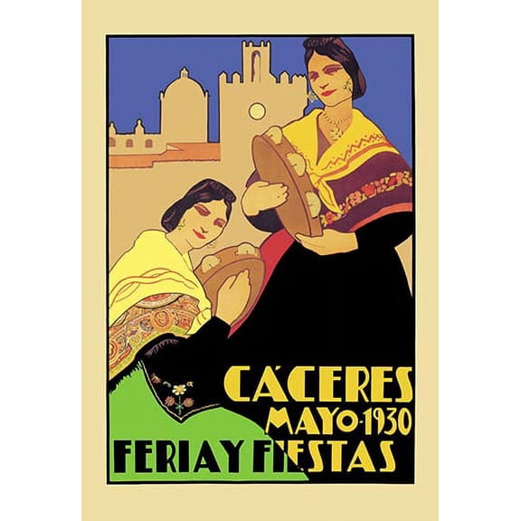 Happy Fiesta Fine art canvas print (20" x 30")