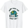 thumbnail image 1 of Happy First Day Let's Do This Welcome Back To School T-Shirt, 1 of 5
