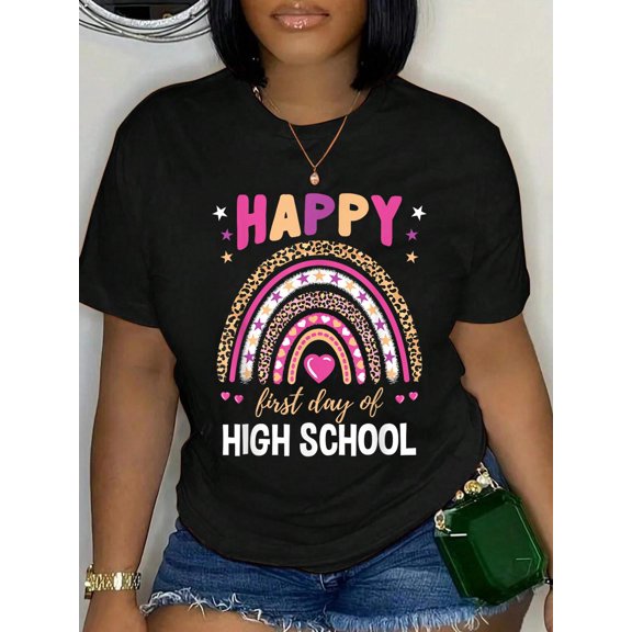 Happy First Day Of High School T-Shirt