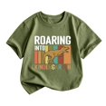 thumbnail image 1 of Happy First Day Of Kindergarten Shirt Kindergarten Shirts For Boys 2-13Y Kids School Season Tee Top, 1 of 3