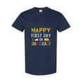 thumbnail image 1 of Happy First Day Of Second Grade A Back To School Student Graphic Unisex T-Shirt, 1 of 2