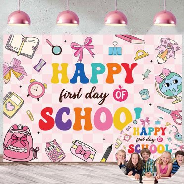 Back to School Backdrop Be the Kind First Day of School Background ...