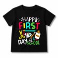thumbnail image 1 of Happy First Day of School Back to School Student T-Shirt, 1 of 7