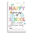 thumbnail image 1 of Happy First Day of School Sign – Colorful Back-to-School Card – Perfect for Kids to Celebrate New Beginnings – Blank Inside for Personal Touch, 1 of 3