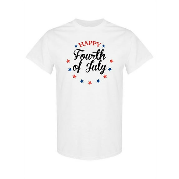 Happy Fourth Of July T-Shirt Women -SPIdeals Designs, Female 4X-Large