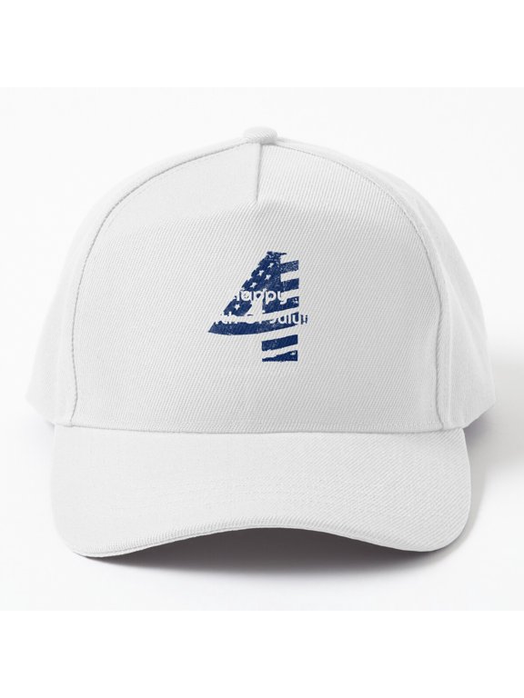 Happy Fourth of July April Fools Baseball Hat, Holiday Surprise Wordplay Design, Classic Cap