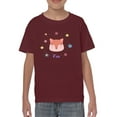 thumbnail image 1 of Happy Fox Face T-Shirt Juniors -Image by Shutterstock,  x-Small, 1 of 4