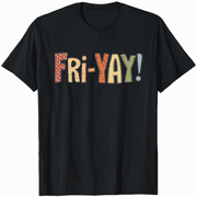 Happy Fri-Yay Crew Tee Weekend Celebration Shirt.jpg