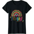 thumbnail image 1 of Happy Fri-Yay Friday Lovers Fun Teacher TGIF T-Shirt, 1 of 3