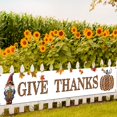 thumbnail image 1 of Happy Friendsgiving Banner Thanksgiving Fall Themed Sign Friends Gathering Home Indoor Outdoor Decoration Dinner Party Supplies, 1 of 4