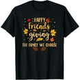 thumbnail image 1 of Happy Friendsgiving Friends & Family Fall Thanksgiving T-Shirt Tee, 1 of 4
