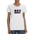 thumbnail image 1 of Happy Friendship Day Banner Shaped T-Shirt Women -Image by Shutterstock, Female Medium, 1 of 4