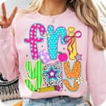 thumbnail image 1 of Happy Friyay Sweatshirt, Preppy Teacher Life Shirt, Funny School Teacher Shirt, Teacher Appreciation Gift Tee, 1 of 5