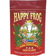 Happy Frog Tomato & Vegetable 7-4-5, 4 Pounds, Not sold in IL By FoxFarm