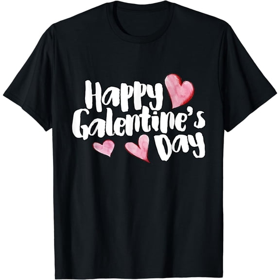 Happy Galentine's Day shirt cute Galentine hearts t-shirt