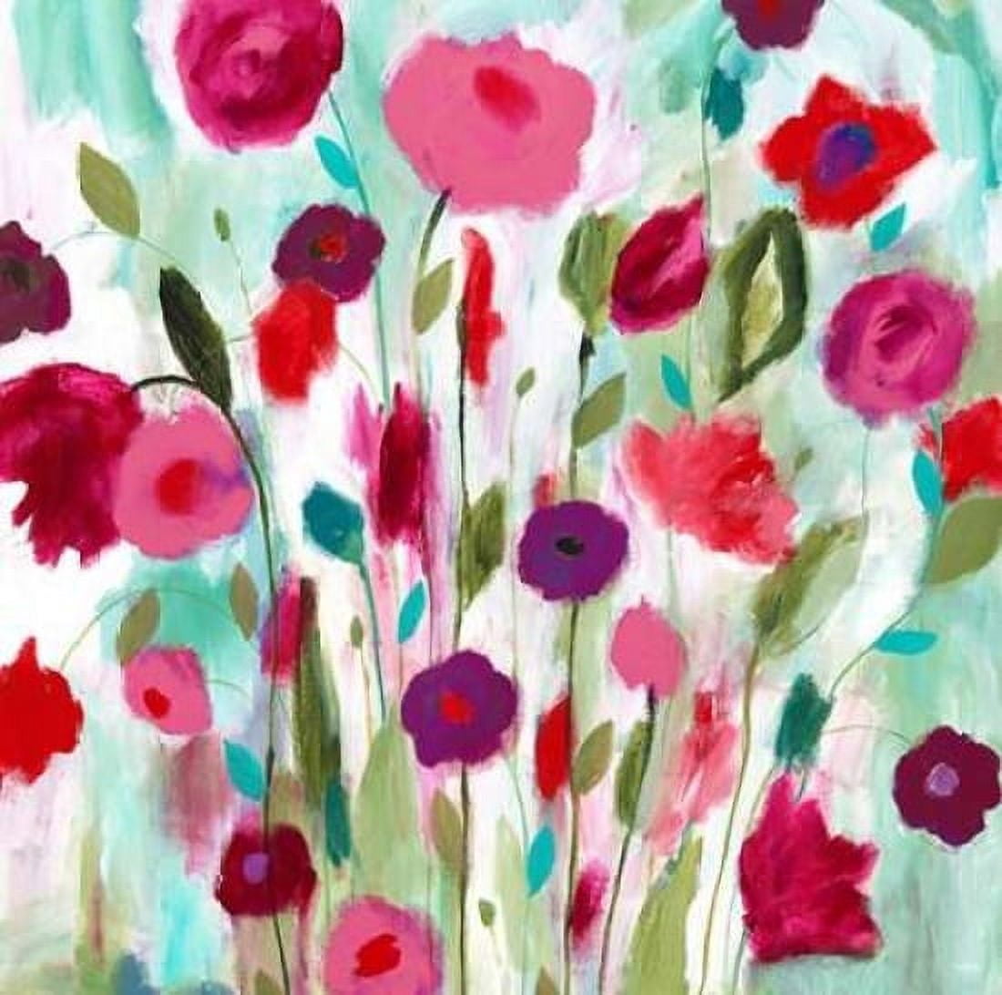 Happy Garden Canvas Art - Carrie Schmitt (24 x 24)