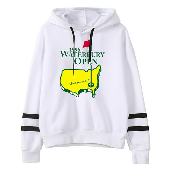 Happy Gilmore 2 merch Waterbury Open Just Tap It in funny Golf Hooded Drawstring Pocket Sweatshirt Men/women Pullover
