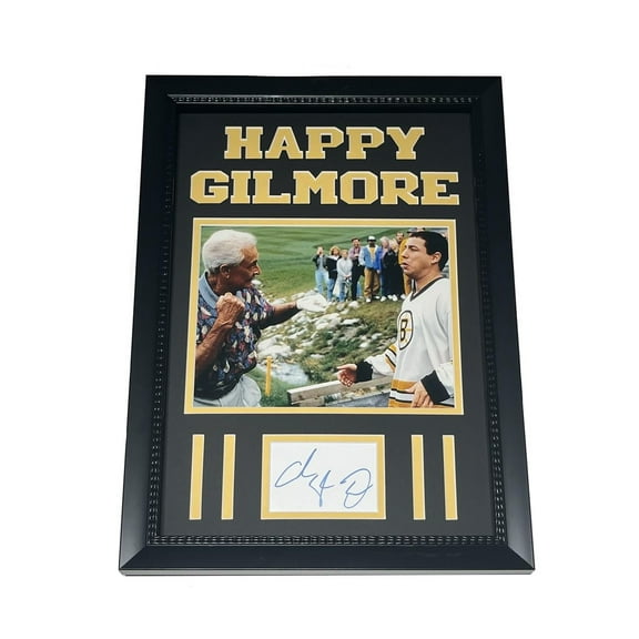 Happy Gilmore A.Sandler replica auto frame 14x18