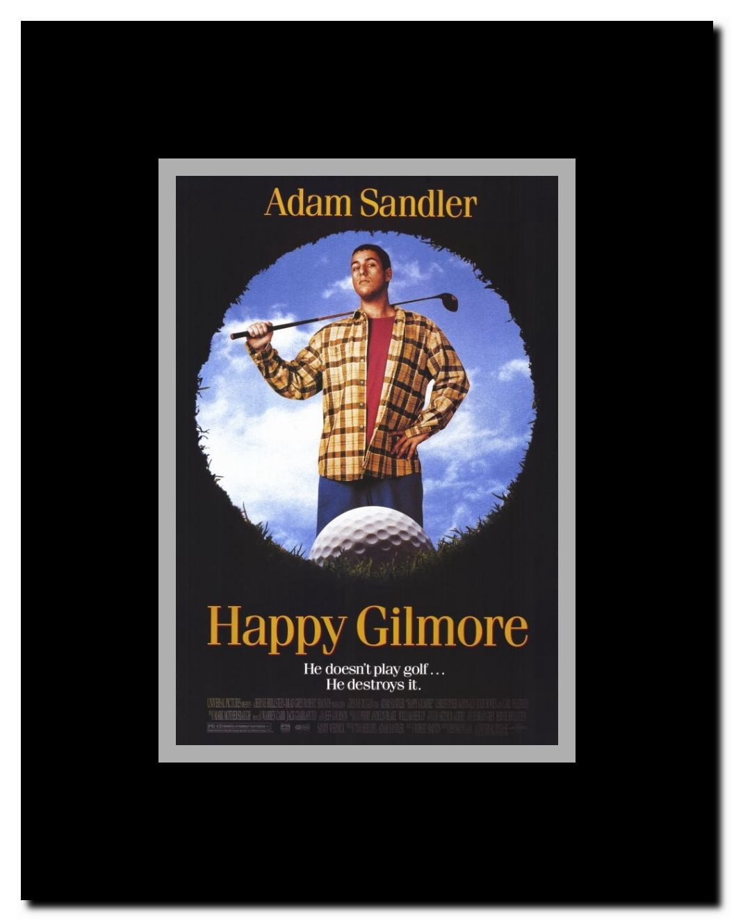 Happy Gilmore Framed Movie Poster