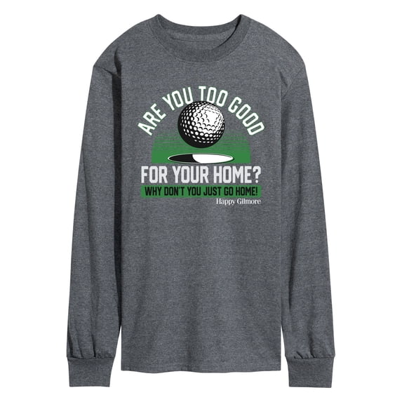 Happy Gilmore - Go Home - Men's Long Sleeve Graphic T-Shirt