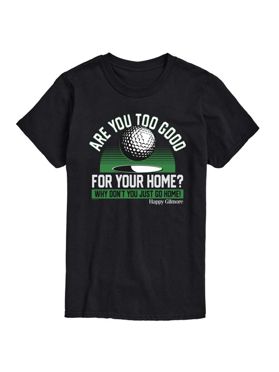 - Go Home Men's Short Sleeve Graphic T-Shirt