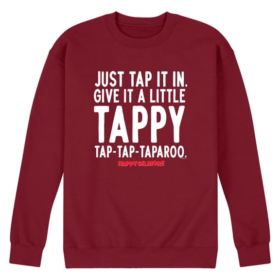 Happy Gilmore - Just Tap It In - Men's Long Sleeve Crew Fleece Sweatshirt