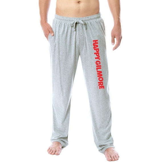 Happy Gilmore Mens' Sports Movie Film Title Logo Sleep Pajama Pants
