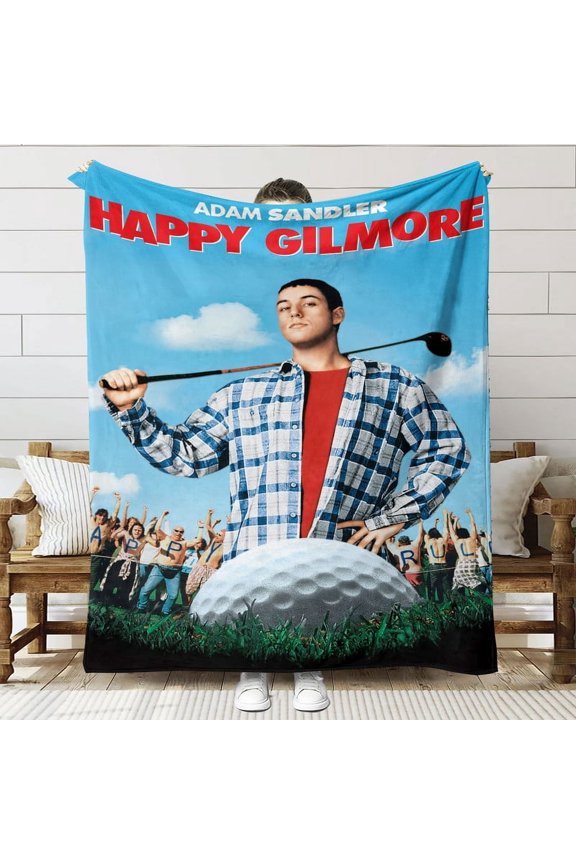 Happy Gilmore Throw Blanket Gifts for Fans Lover Girls Boys Women Present Hoodie Him Bed 30"x40"