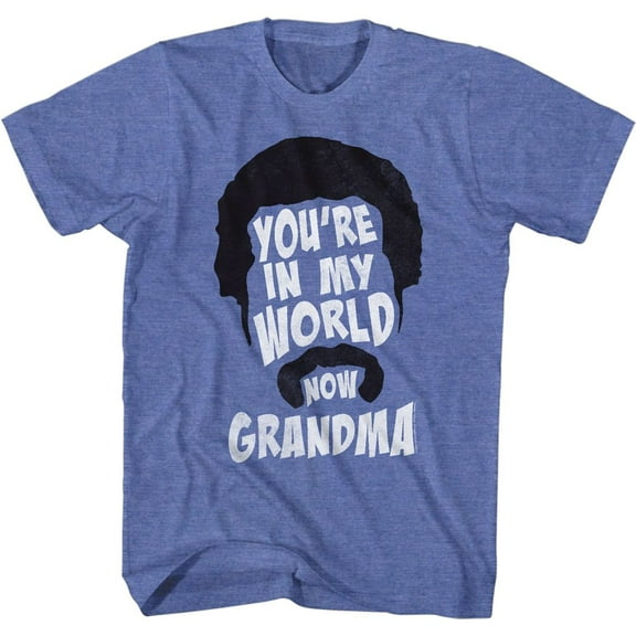 Happy Gilmore You're In My World Royal Heather Adult T-Shirt S