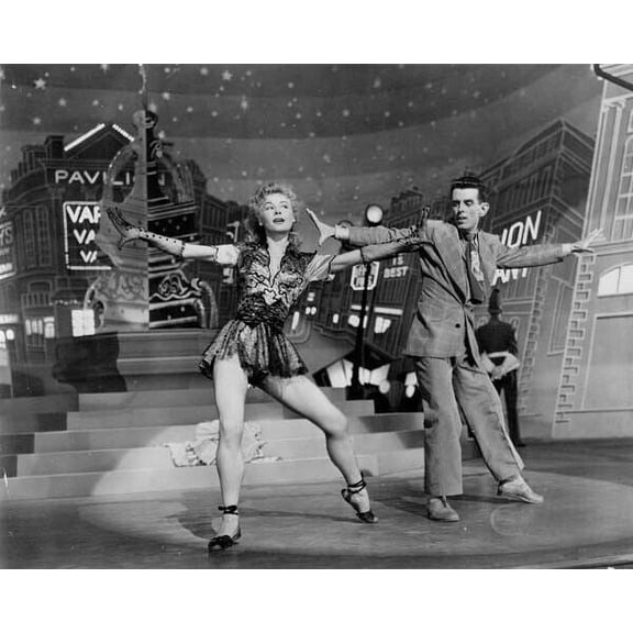Happy Go Lovely 1951 Vera-Ellen shows legs off in dance number 5x7 photo