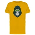 thumbnail image 1 of Happy Gorilla Abstract Glasses T-Shirt Men -Image by Shutterstock, Male Large, 1 of 2